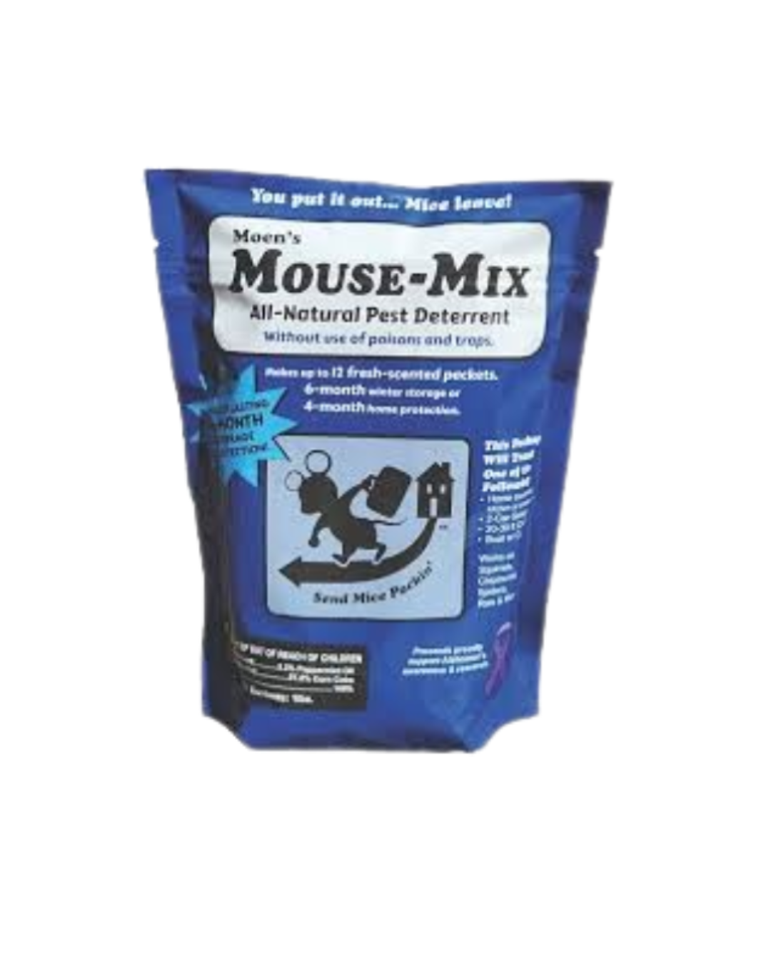 Moen’s Natural Rodent Repellent – 1 lb Peppermint Bag